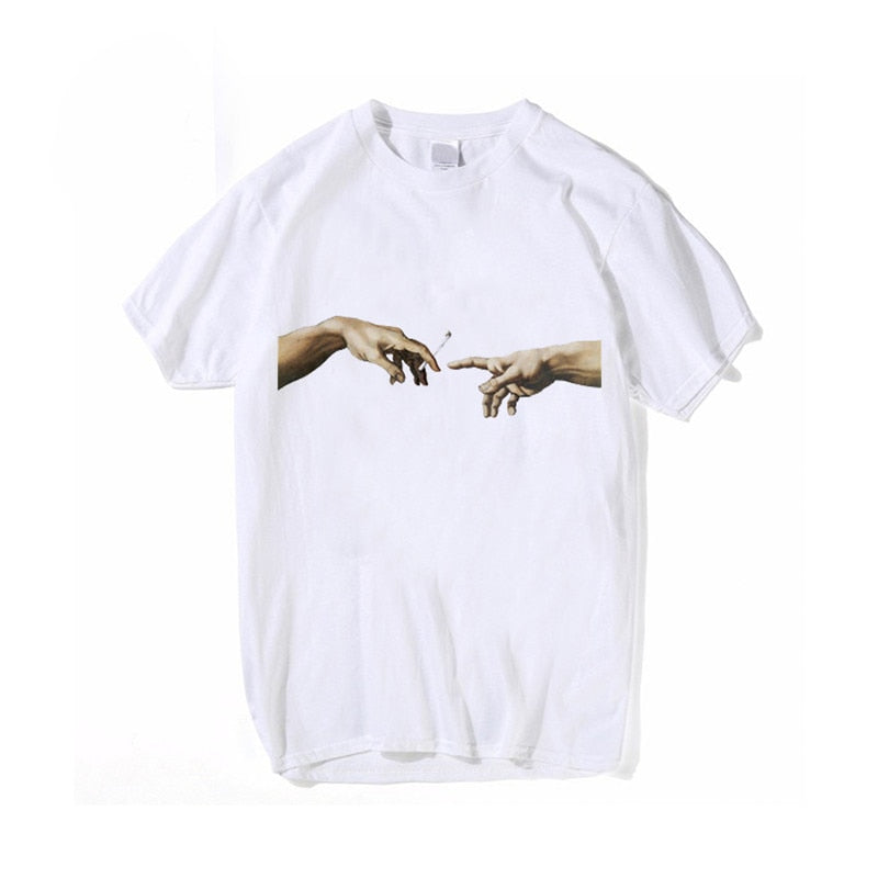 Letter Michelangelo T-shirt
