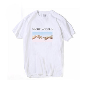 Letter Michelangelo T-shirt